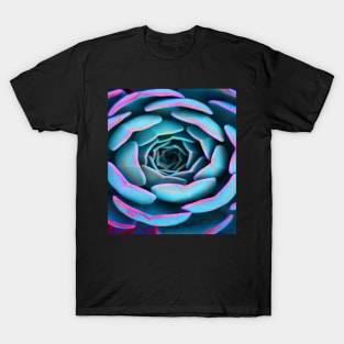 Colorful Succulent Desert Rose T-Shirt